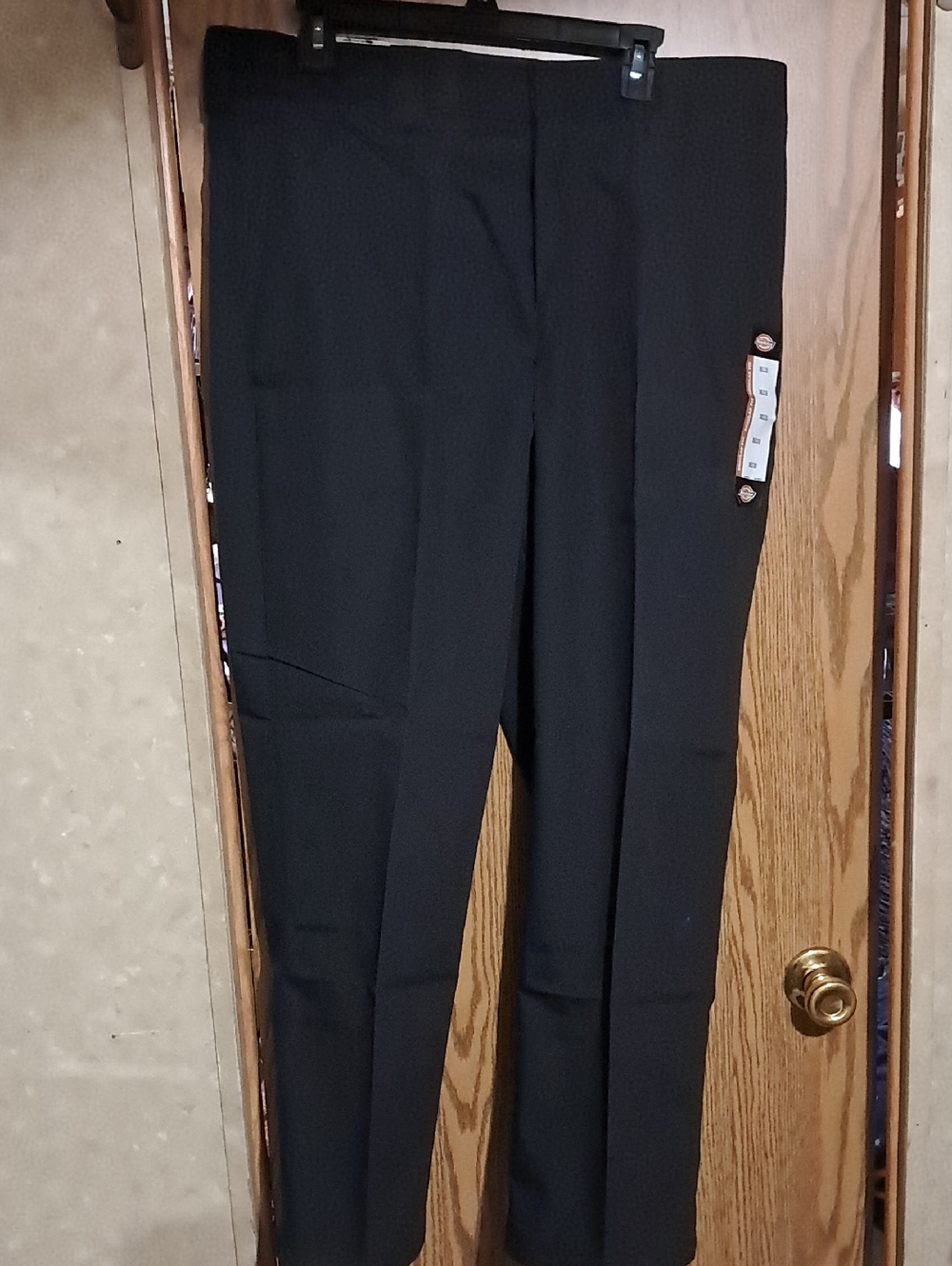 Dickies Black Straight-Leg Work Pants 2 Available